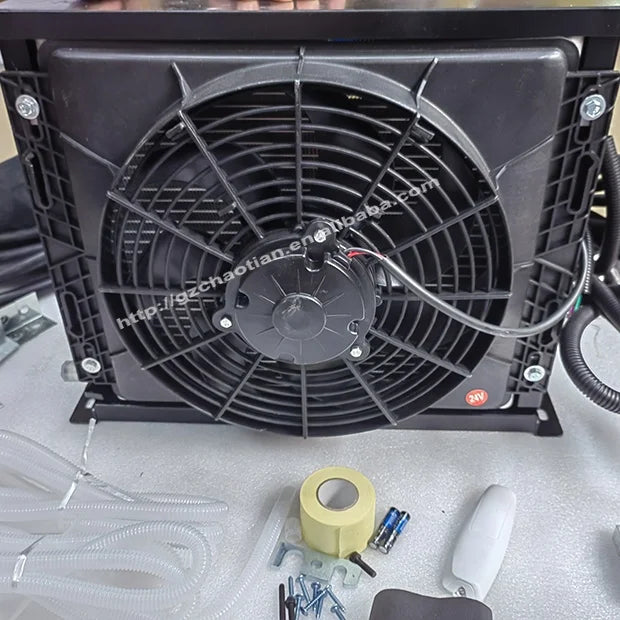 New Energy Fully Automatic Inverter Car Electric Air Conditioner Electrical Vehicle AC Air Conditioner 12V 24V