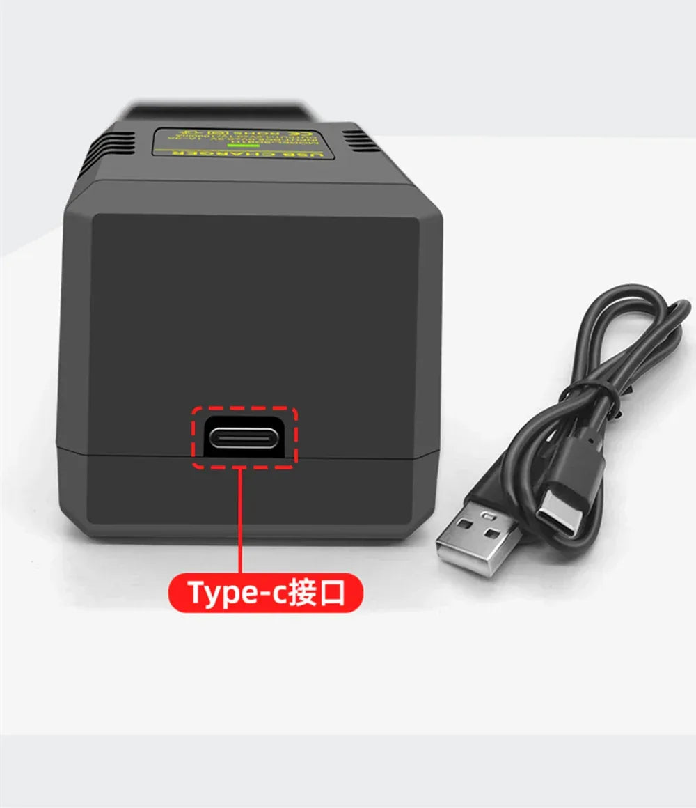 2pcs/lot 18650 rechargeable battery 12950mwh 3.7V lithium battery with 2 slot multi-function charger