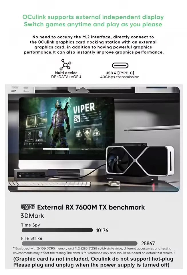 Topton 2x2.5G LAN Gaming Mini PC AMD Ryzen AI 9 H 465 HX 370 ES AI 7 ES OCuLink Desktop Computer Windows 11 WiFi6E For Open Claw