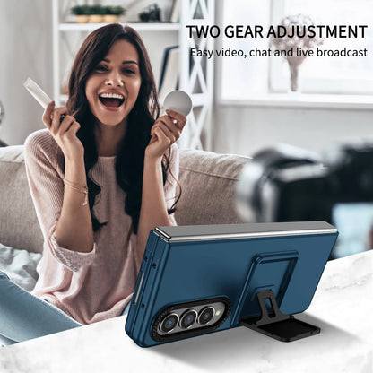 Anti-Shock Portable Stand Case for Samsung Galaxy Z Fold 7 6 4 5 5G fold7 fold6 Fold5 Fold3 Fold4 Fold 3 Phone Accessories Capa