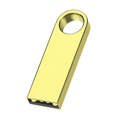 50PCS/lot Metal USB 2.0 Flash Drives 1GB 2GB 4GB Pendrive 8GB 16GB Pen Drive 32GB 64GB Memory USB Sticks 128MB 256MB Free LOGO
