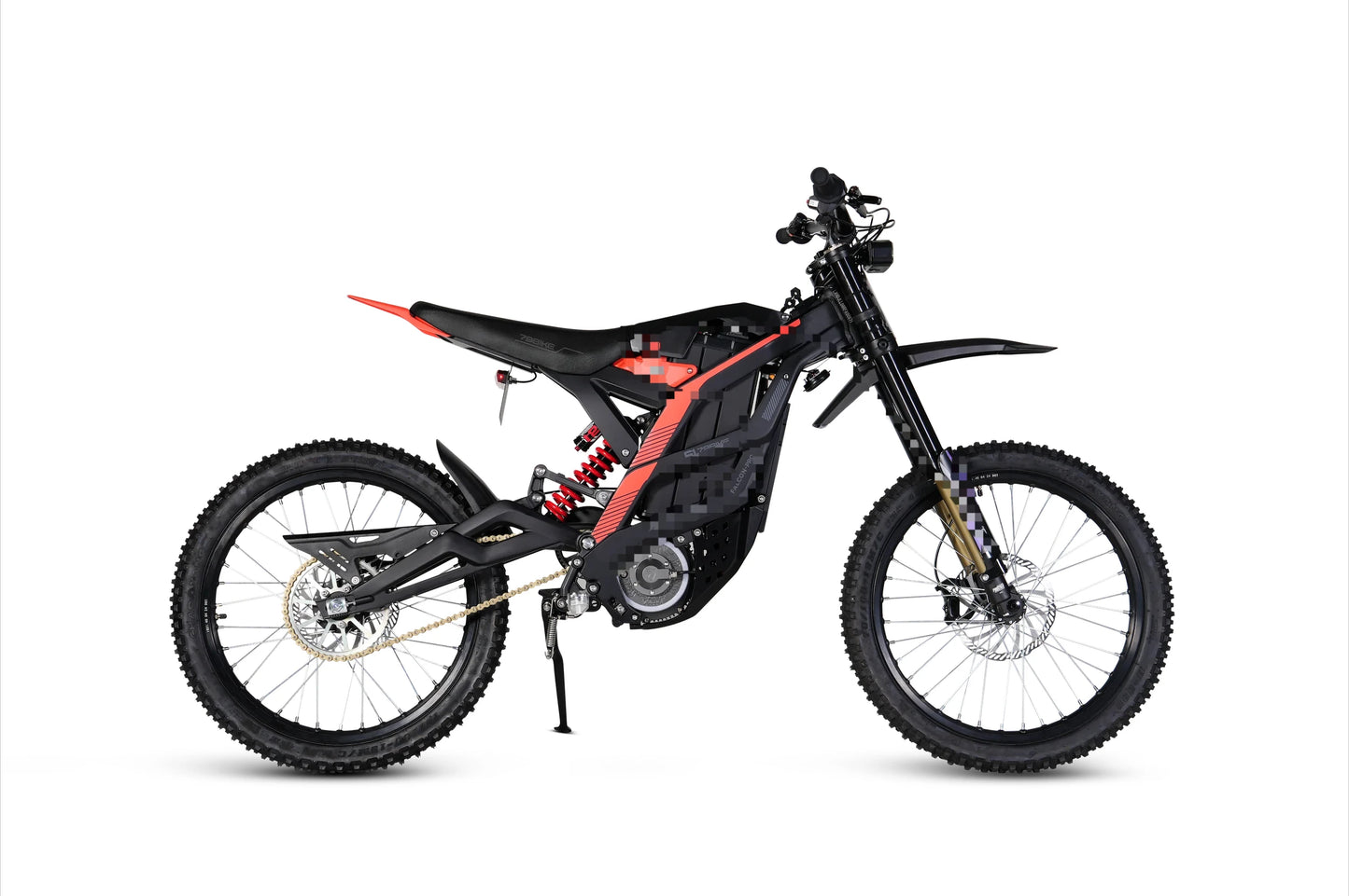 Tc Aluminum Alloy Full Absorber Falcon Electric Off-Road Vehicle Adult 72V Off-Road Motorcycle Mountain Highway 10000W Brushless
