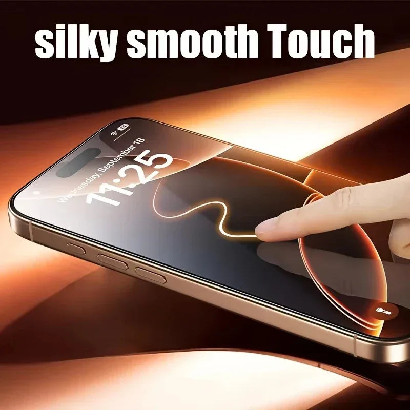 5pcs Tempered Glass For iphone 17 Pro Max Air 16 16e 15 14 13 12 11 6 7 8 Plus Mini X Xr Xs Max Protective Glass For iPhone 17