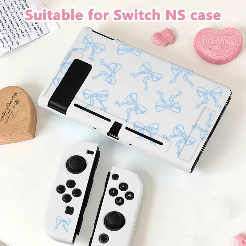 This protective case for Switch NS/OLED，durable TPU，shockproof and drop-proof soft shell，the best choice for Switch players