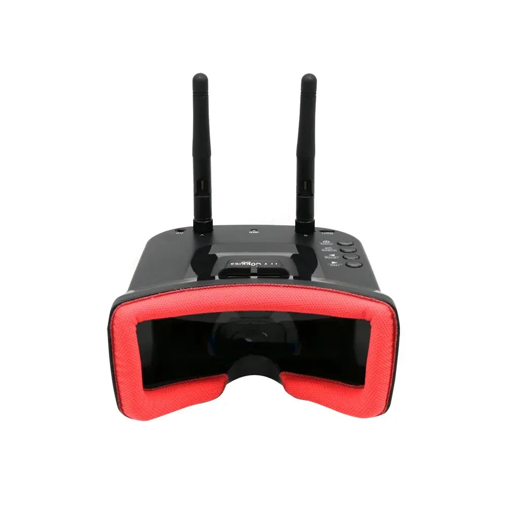 5.8G 40CH Dual Antennas FPV Goggles Monitor Video Glasses Headset HD W/ 5.8G 25mW transmitter fpv camera + Osd for Racing Drone