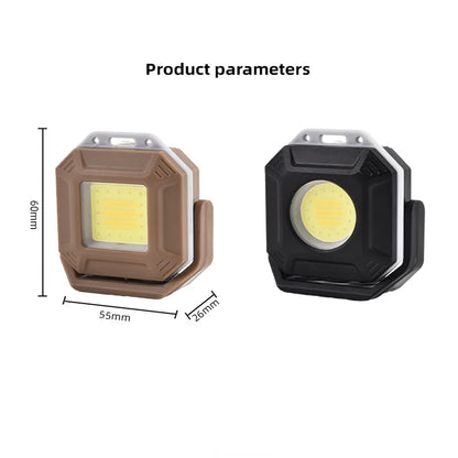 Rechargeable LED Work Light: Waterproof Inspection Lamp with Magnetic Base, for Car Repair, Emergency & Workshop Use