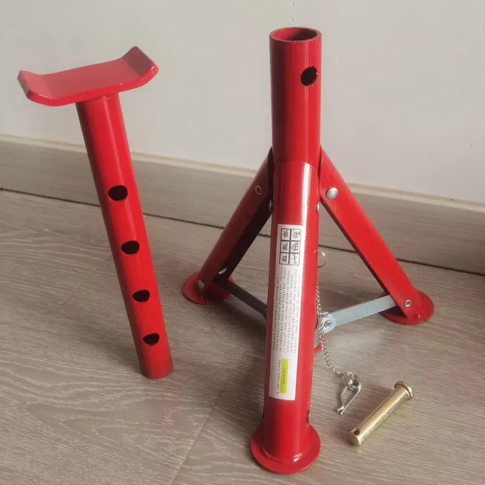 Folding telescopic jack security bracket Auto repair tools 2 Tons 25~36cm 3 Tons 27~45cm Height increasing Tool