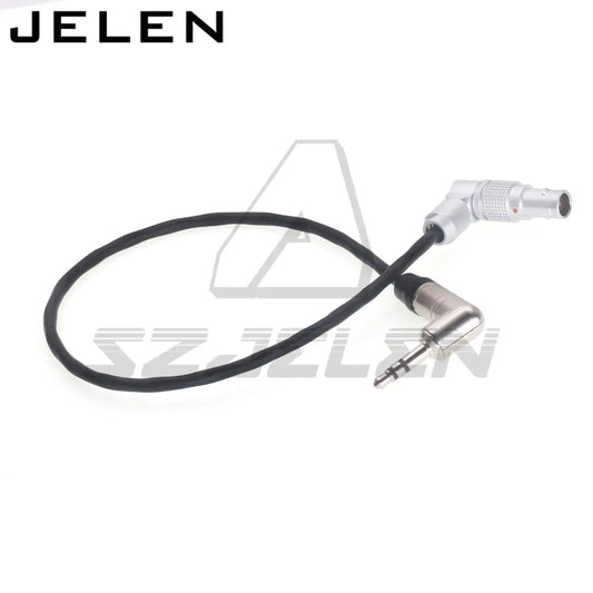 Tentacle Sync Time code cable 3.5 to Adjustable Right-Ang 5-pin for ARRI ALEXA mini ,mini LF,XT sound devices 664 688 633(enter)