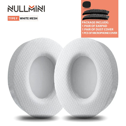 Nullmini Cooling Gel Earpads for Turtle Beach Elite Atlas Aero Headphones Replacement Cushion Sleeve Earmuffs