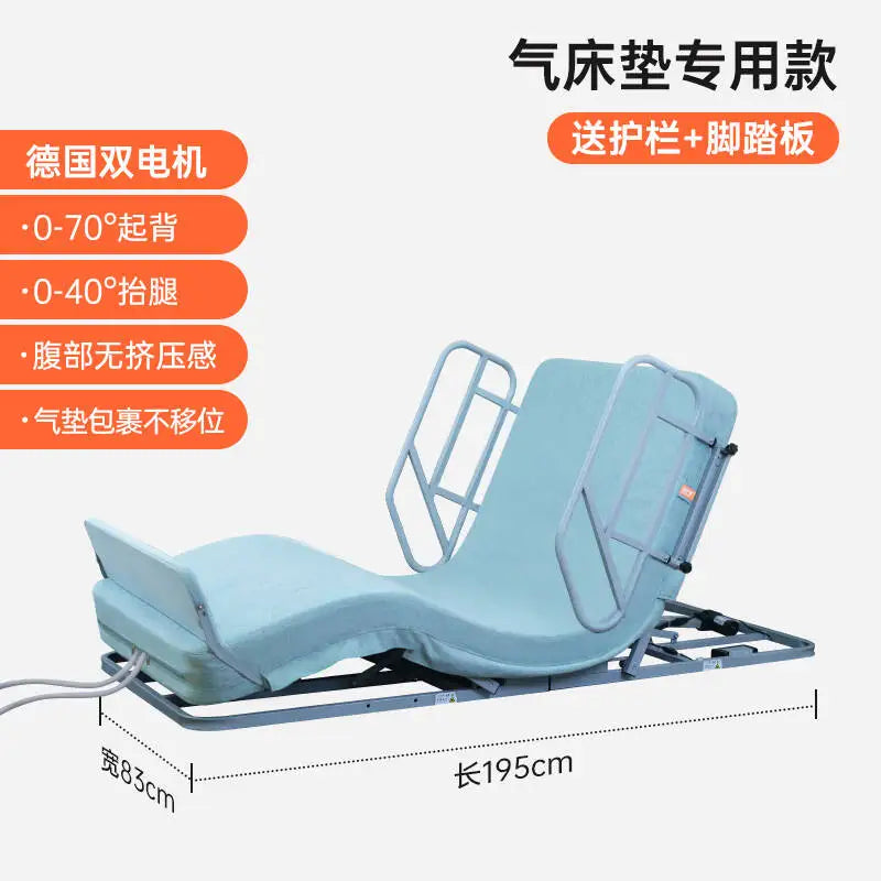 Electric Nursing Mattress for Elderly Bedridden - Auto - Rollover Assist in Standing Up Lift - Bed Function Ideal Tatami FYMS