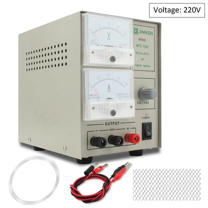 Silver Gold Plating Machine Jewelry Plater Electroplating Processing Tools with Voltage is Adjustable
