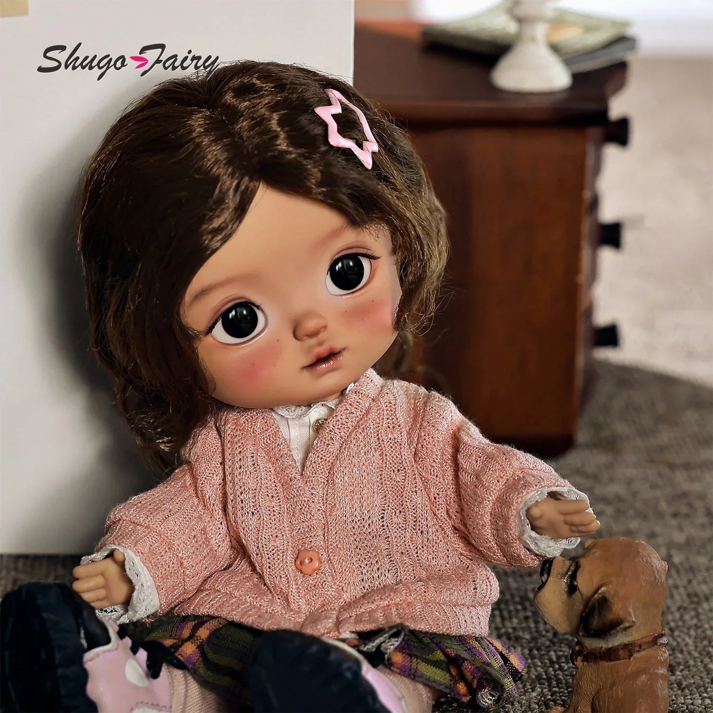 ShugaFairy Plums 1/6 Bjd Doll Head Thessa Body Autumn American School Style Joint Body Baby Toys Girls BJD Dolls