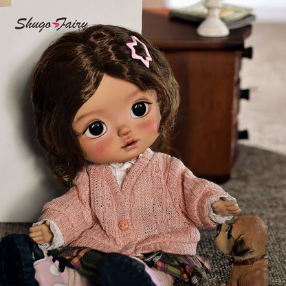 ShugaFairy Plums 1/6 Bjd Doll Head Thessa Body Autumn American School Style Joint Body Baby Toys Girls BJD Dolls