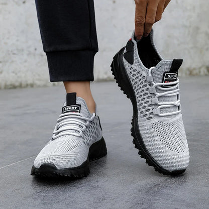 Mesh Shoes Men's Breathable 2025 Summer Mesh Thin Single Men's Full Mesh Men's Trendy Fashionable Casual Running Sports Shoes