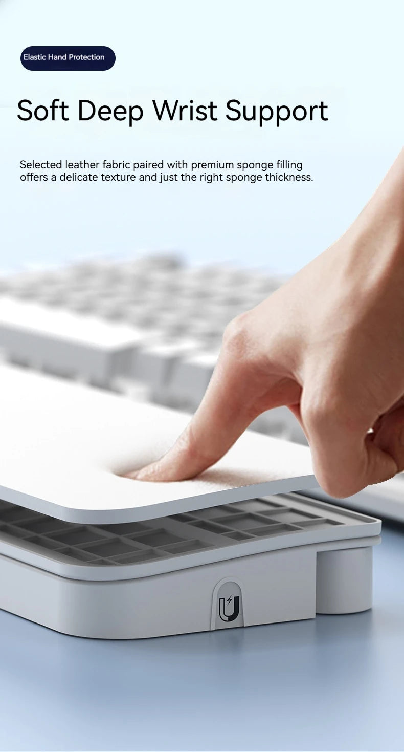 22-in-1 Multifunctional Cleaning Set Office Wristband Keyboard Support Leather Sponge Hand Holder Keyboard Palm Tray