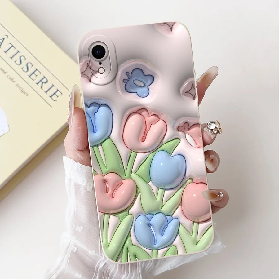 For iPhone X XR XS SE 2020 Case iPhoneX Liquid Soft Silicone Case For iPhone x s XR Back Cover For iphone se 2020 Phone Bumper