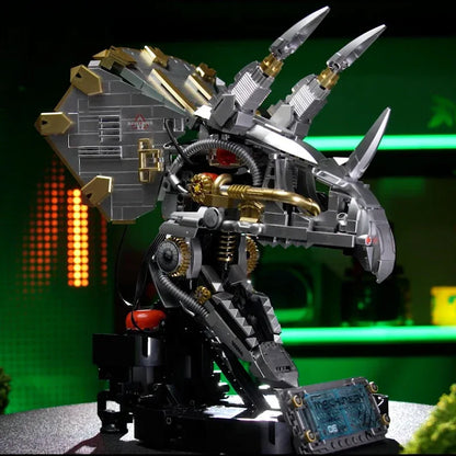 Mechanical Dinosaurs Building Blocks Model Simulated Electric Toys Christmas Gifts for Boys Kids Children Technical Toy Ornament