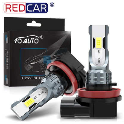 H8 H11 LED Headlights Canbus H7 9005 HB3 9006 HB4 Fog Light Bulb 30000LM 5500K LED Daytime Car Lamp for Auto 12V Headlamp