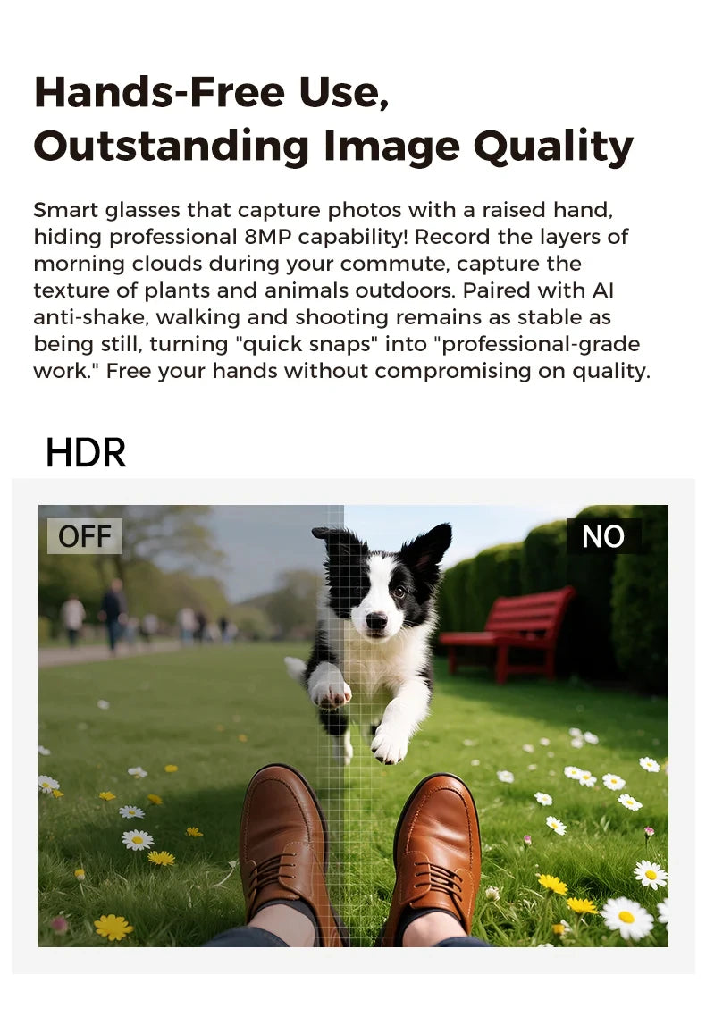 2026 New 8MP Camera Smart AI Glasses 3600mAh Charging Case Power Bank 1080P HD Camera ChatGPT 32GB Translation Video Sunglasses