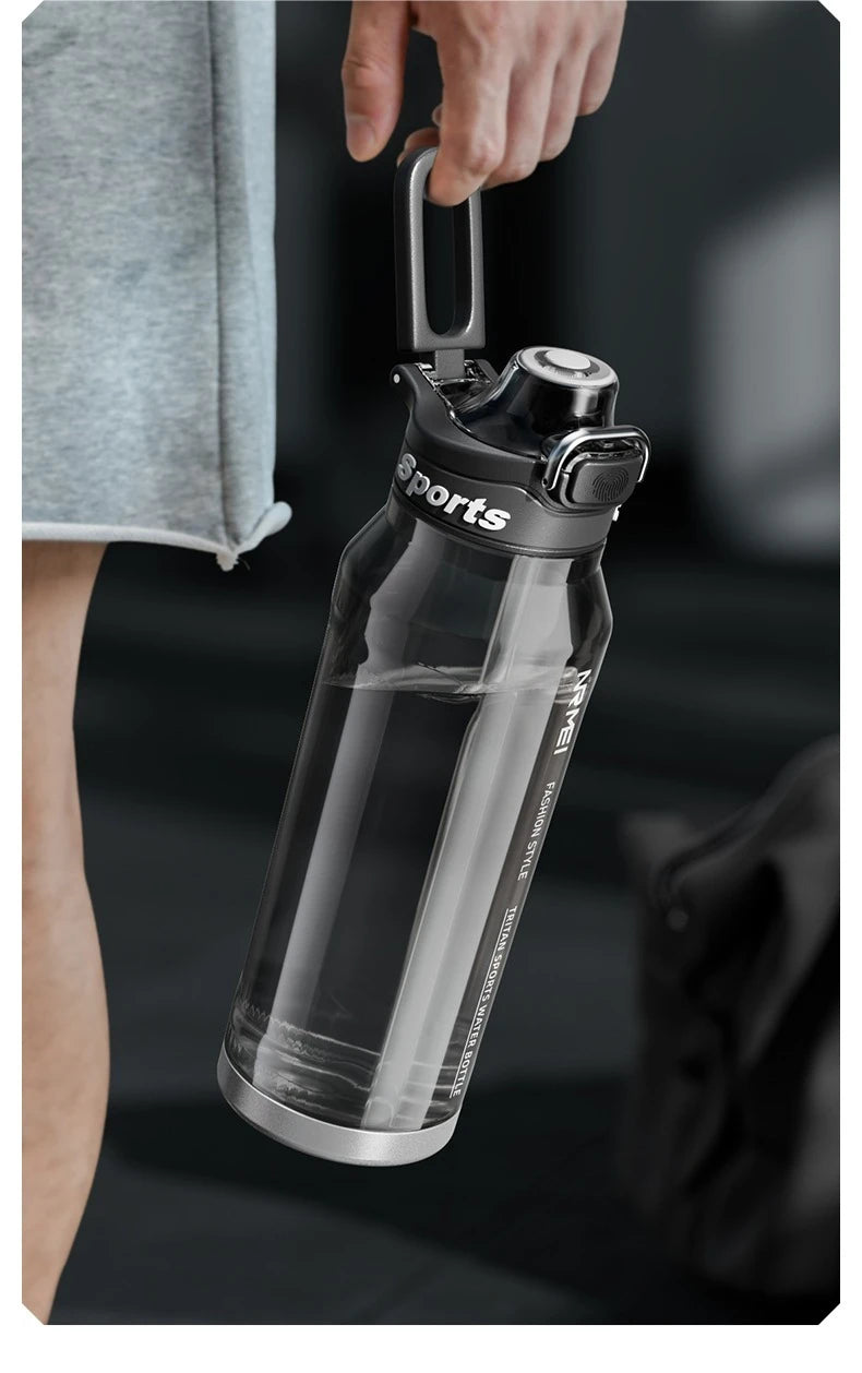 1L Sports Bottle Tritan Drinking Plastic Water Jug Fitness Bicycle Climbing Outdoor Bottle Water Cup