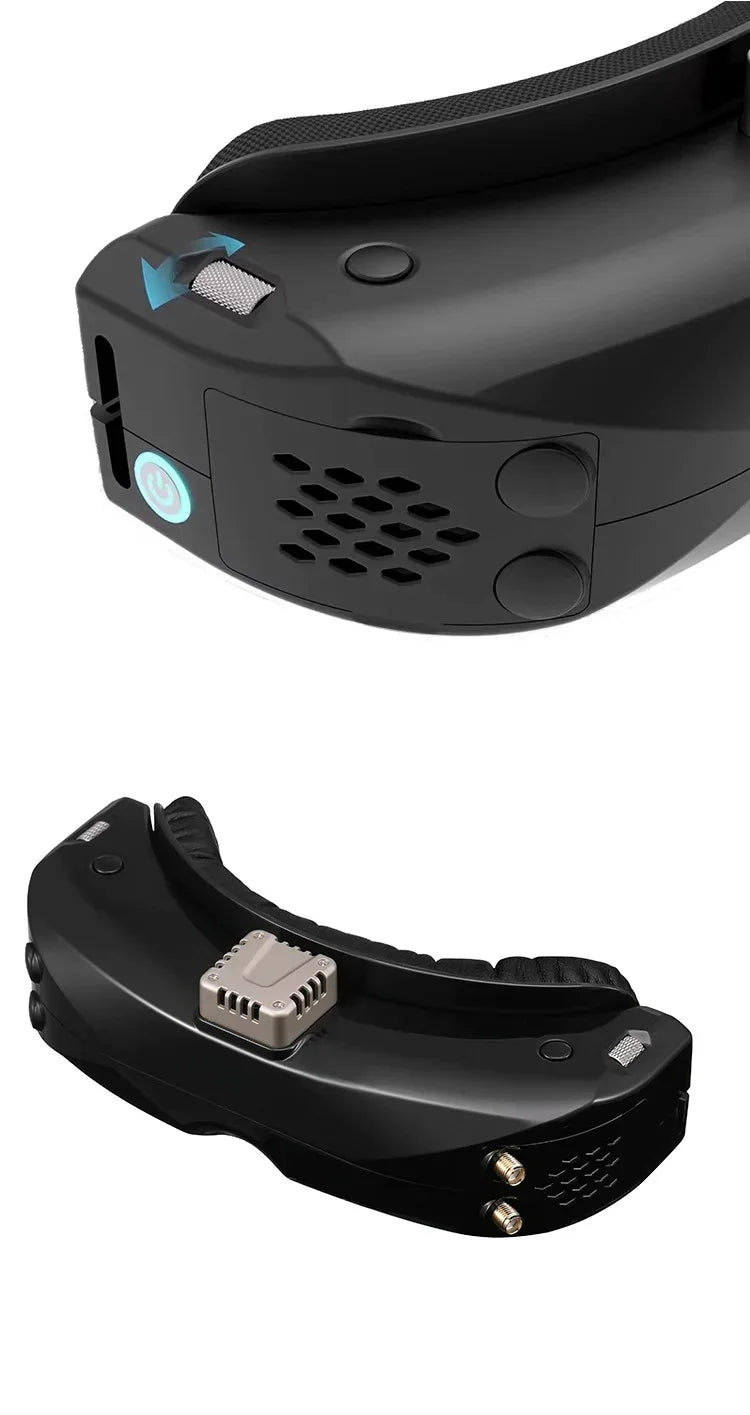 SKYZONE O4X O4O FPV Goggles 1280*960 OLED 5.8G Steady View Diversity RX HeadTracker & Fan DVR RC Racing