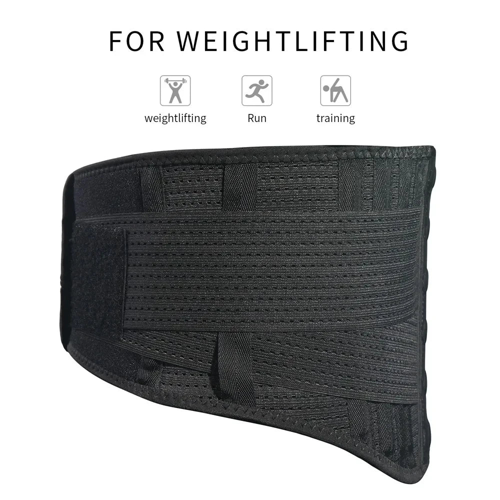 1PC GOUNOD Double Full Back Lumbar Support Belt Waist Orthopedic Corset Spine Decompression Waist Trainer Back Pain Relief