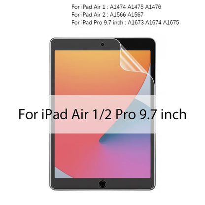 2PCS Matte Like Paper Film Screen Protector for IPad A16 11th Pro 13 12.9 11 2025 M5 M4 Air 4 5 3 10th 9th 8th 7 Mini 6 7 Screen