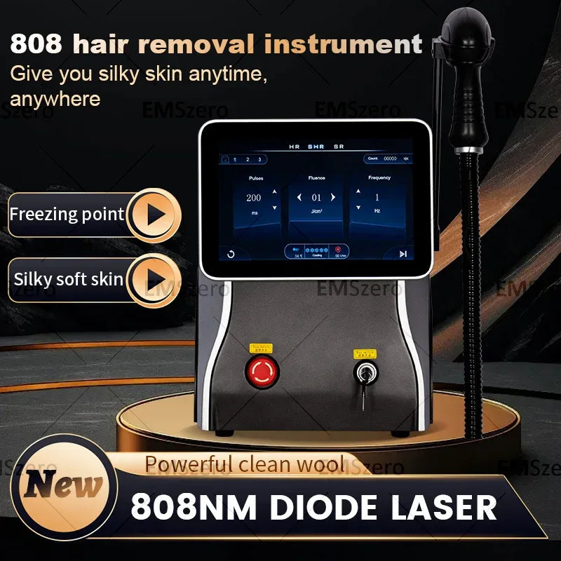 3500W Freezing Point Private Parts Body Face 808nm Diode Laser Hair Removal Machine Multifunction Permanent Painless Epilator