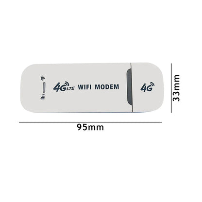 4G LTE Wireless USB Dongle Mobile 4G SIM Card Portable 150Mbps Modem Stick Pocket Hotspot Dongle Mobile Broadband