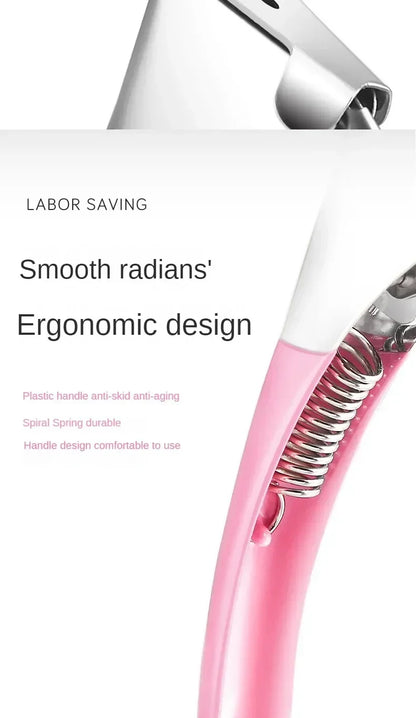 Professional U-Shaped False Nail Cutter, Straight Edge Fake Nail Tip Clipper, Manicure Pliers Nail Capsule Guillotine Tool