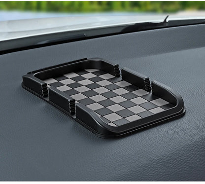 Car Phone Holder, Multifunctional, Dashboard Anti-Slip Mat, Navigation Stand, Parking Number Plate