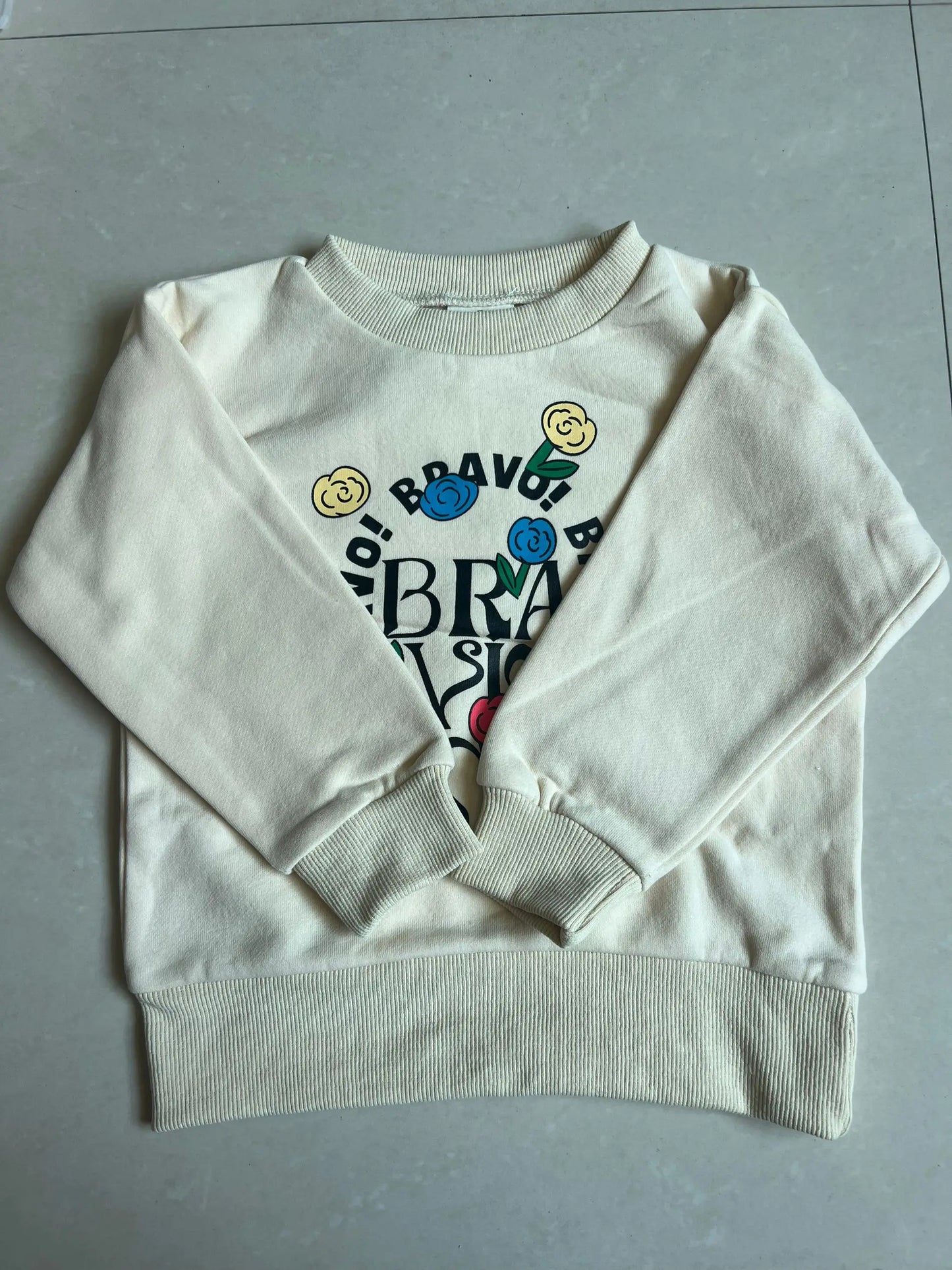 2025 Autumn Kids Sweaters Printed Girl Boy Casual Sweatshirts Long Sleeve Children Pullover Pant Set Clothes