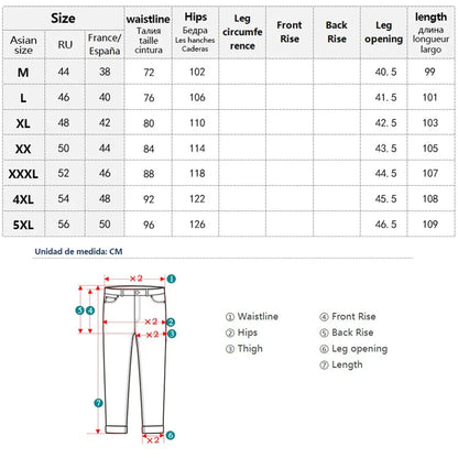 2024 Summer Jeans for Men Thin Soft Lyocell Fabric Loose Straight Wide Leg Pants Elastic Waist Casual Trousers Plus Size M-5XL