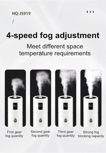 100-240V Humidifiers for Large Room Wholehouse Humidifier 2000 sq.ft.Honovos 17L/4.5Gal Ultrasonic Cool Mist Large Humidifier