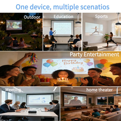 4200 ANSI 4K UHD Projector Smart Android 14 Google TV Video Beamer 2.4G+5G WiFi6 TOF Auto Focus Dual Speaker Home Theater 2026
