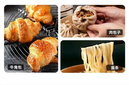 Small Home Automatic Kitchen Machine 220V Bread Mixer Dough Mixer Aid Commercial Stand Spiral Mixer Robot Cake.Stand 220V