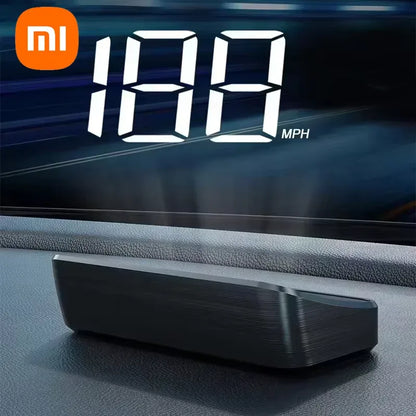 XIAOMI New HUD Head Up Display Digital New In-vehicle Speedometer Speed Mete GPS Compass Multifunctional Car Windshield Project
