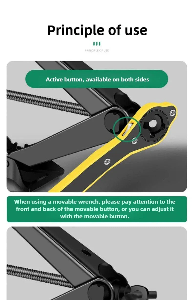 BAOLIAN Car Scissor Jack 3T Auto Emergency Lift Stand Labor-Saving Repair & Tire Replacement Tool and Wrench for SUV Vehicles