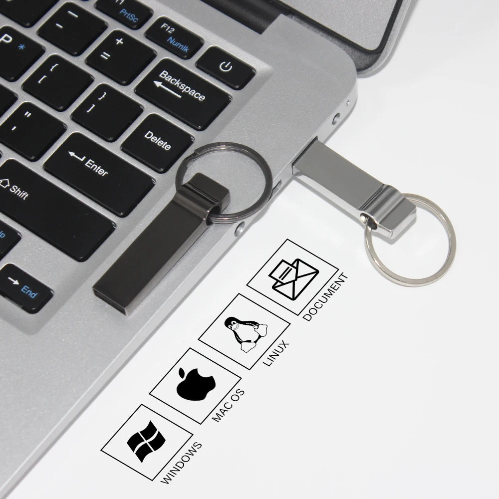 Pen Drive 32gb Flash Memory Stick 128gb Pen Drive 64gb Usb Disk on Key 256gb Metal USB Flash Drive 64 Gb Thumbdrive 16GB 8GB