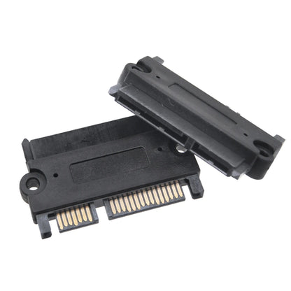 1-20PCS SATA Male To Female Power Data Converter 22Pin 7+15 Male To Female SATA To SATA Converter SATA To SATA Adapter