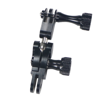 Universal Aluminum Arm Adapter Mount Bracket Connector W/ Knob 1/4'' Inch Screw for GoPro for OSMO Action YI Sports DSLR Cameras