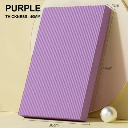 Balance Pad, Non-Slip Foam Mat & Ankles Knee Pad Cushion for Core Balance and Strength Stability Training, Yoga & Fitness