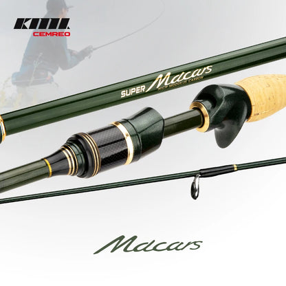 Multisection Portable Fishing Rod 1.8m/2.1m/2.4m Spinning Baitcasting Travel Rod Light Weight Carbon Fiber Rod for Fishing