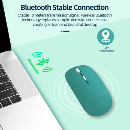 Wireless Bluetooth Mouse Gamer For MacBook iPad Laptop Computer Replaceable Battery Bluetooth Mouse Adjustable 800/1200/1600DPI