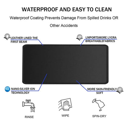 Neco-arc Gamer Cabinet Mouse Pad Anime Gaming Accessories Rubber Keyboard Office Tables Computer Desk Mat Carpet Mousepad