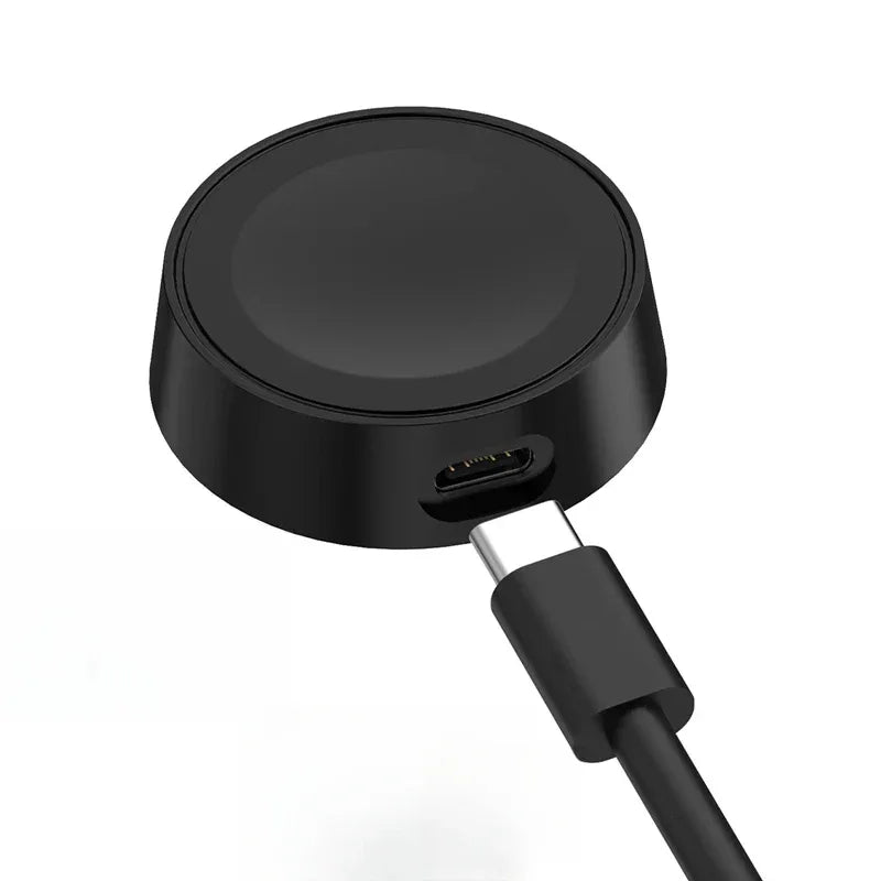 Wireless Watch Charger For Samsung Galaxy Watch 7/6/5/4/3/Active 2/1 Type C Fast Charging Dock Power Adapter Cable Stand Station