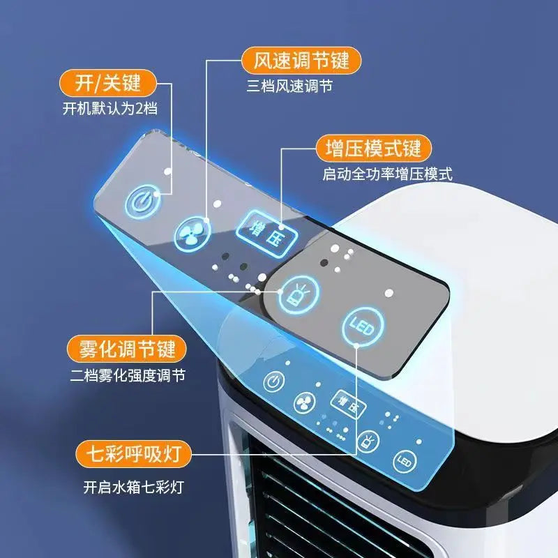 Super strong fan dormitory mini electric fan office small mobile air cooler