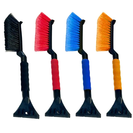 Ice Scrapers for Car Windshield 2 in 1 Snow Scraper and Brush Ergonomic Foam Grip Snow Cleaner for Car Window Ice Scraper by PDG ibma