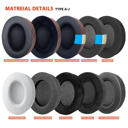 Nullmini Cooling Gel Earpads for Turtle Beach Elite Atlas Aero Headphones Replacement Cushion Sleeve Earmuffs