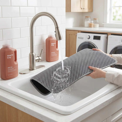 Double Layer Cat Litter Mat Heavy Duty Waterproof Cat litter box Washable Bed Mat Clean Pad Products Mat Pet Clean